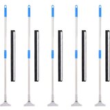 vidaXL Stenice za tla 5 kosov 60x122,5 cm Jeklo in guma | Shoptok.si