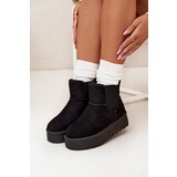 Boto Women's Snow Boots With Elastic Insert Black Kiora | ePonuda.com