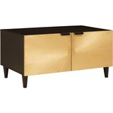 vidaXL Kava Stol Crna i zlatna 80 x 50 x 40 cm Cijene