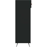 Ormarić Omarica za čevlje črna 60x35x105 cm inženirski les, (20795997) | Shoptok.si