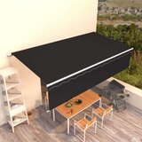  Tenda na ručno uvlačenje s roletom 6 x 3 m antracit | shoptok.hr