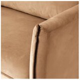 Ropez Smeđa baršunasti sofa 203 cm Juli – | shoptok.hr