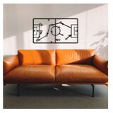 Wallity Taktik - M117 Black Decorative Metal Wall Accessory | Eponuda.ba