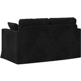 SOFA Kavč Črna Splošne dimenzije: 138 x 78 x 80 cm (Š x G x V) Žamet, (5000144594) | Shoptok.si