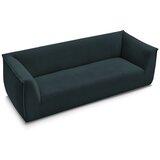 Bobochic Paris Temno modra sedežna garnitura iz rebrastega žameta 242 cm Giorgia – | Shoptok.si