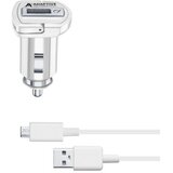 Cellular Line avtopolnilec+micro kabel set bel cellular line Cene