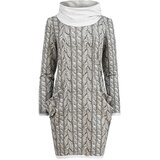 Numoco 119-1 Golf - dress with large pockets - pattern thick BRAID | shoptok.hr