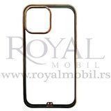  silikonska futrola ultra tanka sa niklovanim obodom za iphone 13 pro (6.1) zelena | ePonuda.com