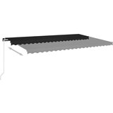  Tenda na ručno uvlačenje 500 x 350 cm antracit | shoptok.hr