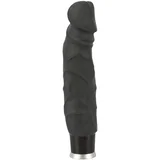 Nature Skin - Vibrator na dotik kože (črn)