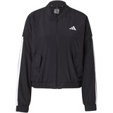 Adidas Športna jakna črna / bela Cene