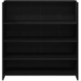  Recepcijski stol crni hrast 100x50x103,5 cm inženjerski drvo | shoptok.hr