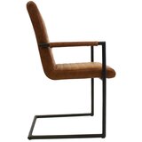 MID.YOU Set Naslanjačev Bars, Barva Konjaka, 2 Kos | Shoptok.si