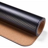 INF Pisalna podloga iz črnega karbonskega usnja s plutovinastim dnom - 60x30 cm, (5000072300) | Shoptok.si