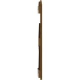  Uzglavlje za krevet boja meda 95,5x3x60 cm masivna borovina | shoptok.hr