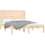  Okvir za krevet od masivnog drva 150 x 200 cm veliki bračni | shoptok.hr