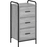  Kreveta Siva Sonoma 97 x 33 x 81 cm Konstruirano drvo Slike