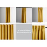 Restilo zasłona BLACKOUT kolor musztardowy szarfa upinająca styl klasyczny taśma materiał blackout 200x300 | shoptok.hr