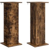 Stalak za biljke 2 pcs Dimljeni hrast 30 5 x 30 x 80 5 cm | shoptok.hr