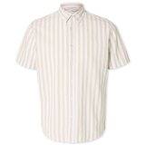 Selected Noos Reg-Sun Shirt - Pure Cashmere/Stripes Bijela | shoptok.hr