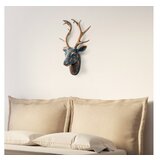 Wallity zidna dekoracija Deer, 26x38x17cm, Zlatna boja | ePonuda.com