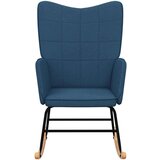  Stolica za ljuljanje od tkanine plava | shoptok.hr