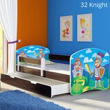  Dječji krevet ACMA s motivom, bočna wenge + ladica 160x80 cm 32 Knight | shoptok.hr