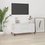 Maison Chic TV omarica - TV stojalo - Televizijska omarica bela 102x44,5x50 cm inženirski les, (21701650) | Shoptok.si
