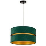  Duolla - Luster na sajli DUO 1xE27/15W/230V prečnik 40 cm, zelena/zlatna | Eponuda.com