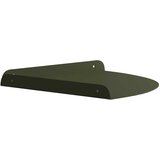  Lebdeća polica s policom 4 pcs Maslinasto zelena 24 x 24 x 2 cm | Eponuda.ba