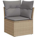 5-dijelni vrtni set sofa s jastucima bež od poliratana | shoptok.hr