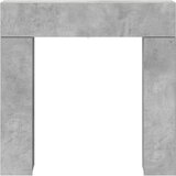  Okvir za kamin Betonska siva 102 x 18 x 100,5 cm | shoptok.hr