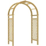 vidaXL Obok z mrežo 141x97x243 cm impregnirana trdna borovina | Shoptok.si