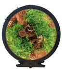  Li-Go 23654 - LED prigušiva stona dekoracija LED/12W/230V 20x22 cm mahovina | Eponuda.com