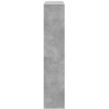 Ormarić za knjige boja betona 102x29x143 cm drveni | shoptok.hr