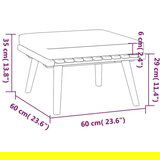  12-dijelna vrtna garnitura s jastucima masivno bagremovo drvo | shoptok.hr