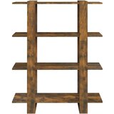 Ormarić Knjižna omara/pregrada dimljeni hrast 100x30x123,5 cm, (20601326) | Shoptok.si