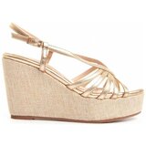 Leindia Espadrile 88501 Pozlačena | Shoptok.si