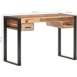  Radni stol 110x50x76 cm od masivnog drva s obradom od šišama | shoptok.hr