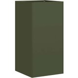 vidaXL Sadilnik Olive Green 40x40x80 cm Hladno valjano jeklo | Shoptok.si