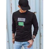 DStreet Black men's sweatshirt with print BX5376 | shoptok.hr
