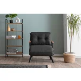 Sando single - dark grey dark grey 1-Seat sofa-bed