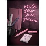  NOTES 14,5X21CM KARO 96L 100G S GUMICOM FABER CASTELL 100 278 26 ROZI | shoptok.hr