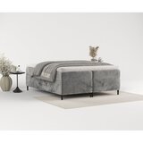 Maison de Rêve Temno siva boxspring postelja s prostorom za shranjevanje 140x200 cm Araya – | Shoptok.si