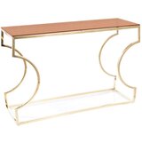 Molarem Home Stolić KENZO C 120*40 cm - jantarno kaljeno staklo Cijene