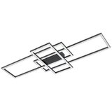 Zuma line MX7907-3B-3BT - led plafonsko svetlo ervi LED/52W/230V 2700-6000K crna | Eponuda.com
