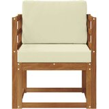  Set vanjskih sofa Čvrsto drvo akacije i poliester | shoptok.hr