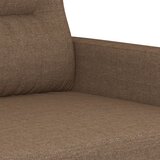  4-dijelni set sofa s jastucima smeđi od tkanine | shoptok.hr