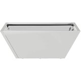  Vrtna saksija Srebrno 40 x 40 x 15 cm Nehrđajući čelik | shoptok.hr