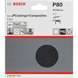 Bosch 10-delni set brusnih listova F355 125 mm, 80 pakovanje od 10 komada - 2608606756 | ePonuda.com